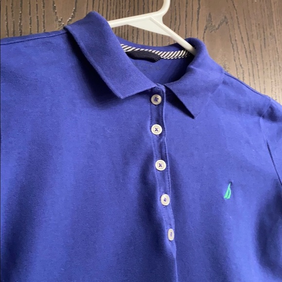 Nautica womens button up polo - Picture 3 of 4